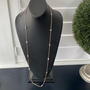 Round CZ Station 36" Necklace
CZ BY KENNETH JAY LANE NWOT